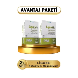 Potasyum, Magnezyum 60 Kapsül 2li ( Paket )